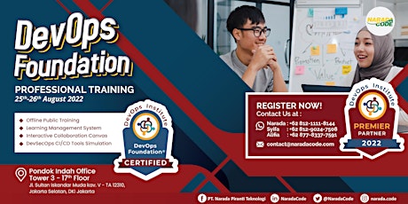 DevOps Foundation Training Jakarta, August 25th 2022