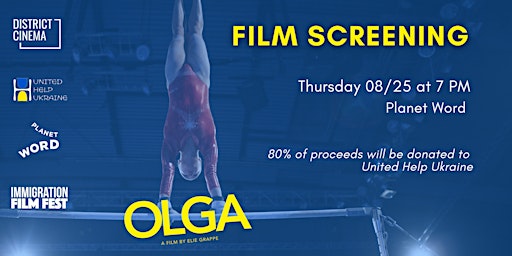 OLGA: Film Screening & Fundraiser for Ukraine