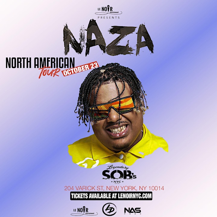 Le Noir Entertainment Presents Naza Live in NYC image