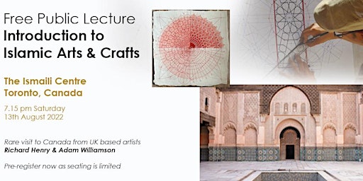 Free Public Lecture: Introduction to Islamic Arts & Crafts