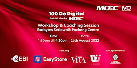 100 Go-Digital Workshop & Coaching Session (Business Owners Only) primary image