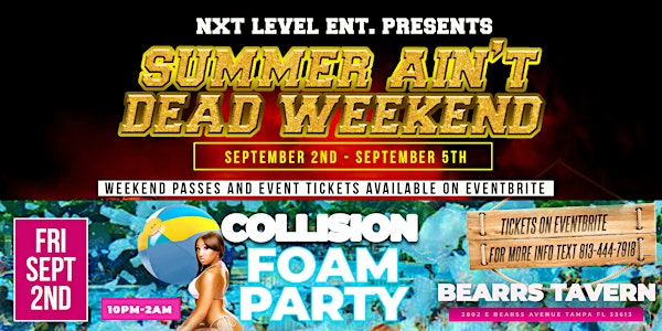 SUMMER AIN'T DEAD | NXT LEVEL LABOR DAY WEEKEND