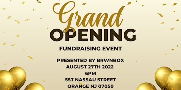 Brwnbox Grand Opening Fundraiser