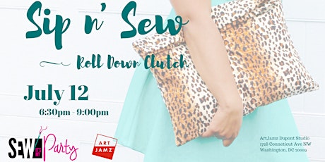 SIP N' SEW - ROLL DOWN CLUTCH  primary image