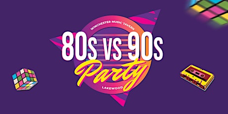 Imagem principal do evento 80s vs 90s Party Oct 21 - Cleveland