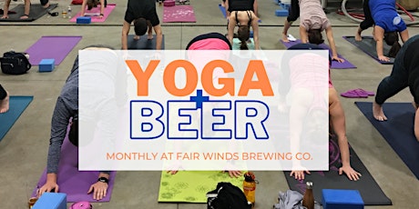 Yoga + Beer at Fair Winds Brewing Co.