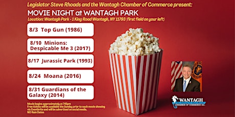 Movie Night at Wantagh Park - Jurassic Park 1993