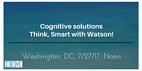 Cognitive solutions for Communications, Media, Entertainment, Energy and Utility companies. Think, Smart with Watson!  primary image