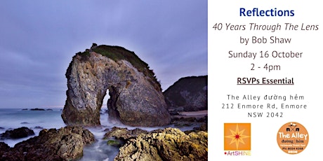 Reflections. A solo exhibition by fine art photographer Bob Shaw