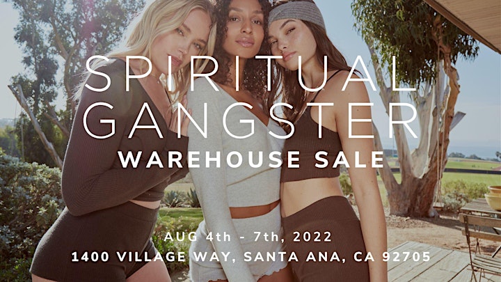 Spiritual Gangster Warehouse Sale - Santa Ana, CA image