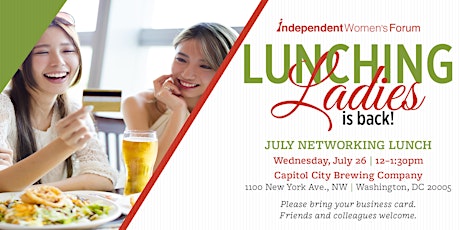 Lunching Ladies July Luncheon primary image