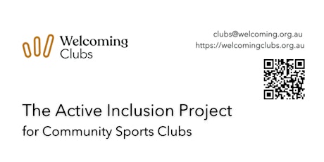 Active Inclusion Series for Community Sport & Recreation Clubs