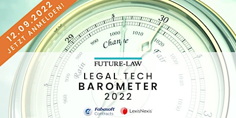 Legal Tech Update - Legal Tech Barometer 2022 primary image