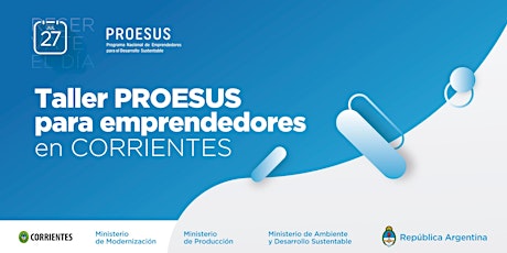 Imagen principal de Taller PROESUS para emprendedores - CORRIENTES