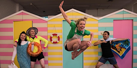 Immagine principale di At the Beach - a children's dance theatre performance for 3 - 10 years 