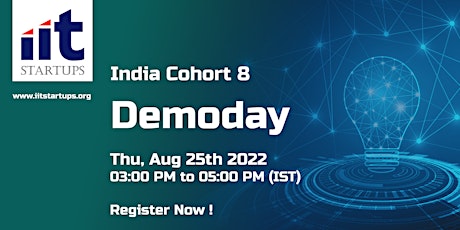 India - Demo Day - Cohort 8