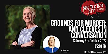Online Live Stream: Ann Cleeves in Conversation with Breda Brown