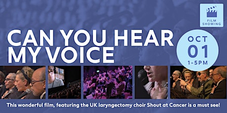 Can You Hear My Voice - Oldham Film Screening