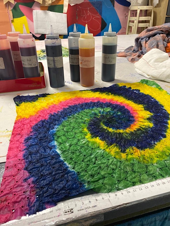 TIE DYING  Class with tea treats Temple Bar image