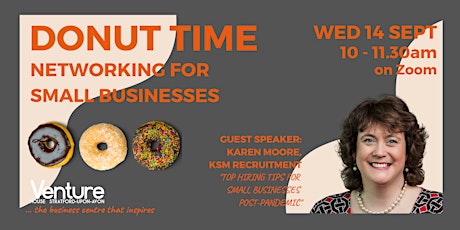 Donut Time Networking -  14 September 2022
