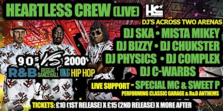 90s VS 00s Summer Party, Heartless Crew Live!