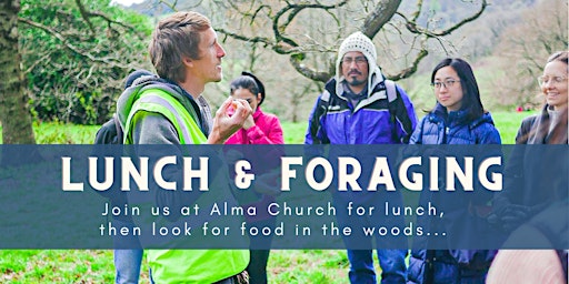 Harvest lunch and wild food hunt with Alma Church