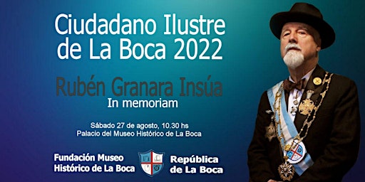 Ciudadano Ilustre de La Boca 2022