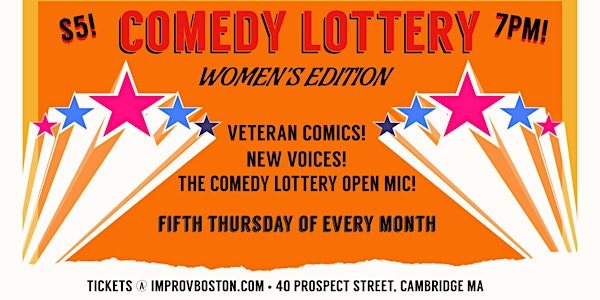 Comedy Lottery: Women's Edition