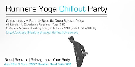 Runners Yoga Chillout Party primary image