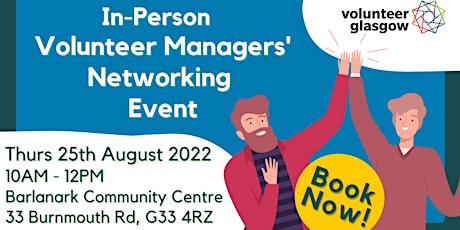 Volunteer Managers' Networking Event (In Person)