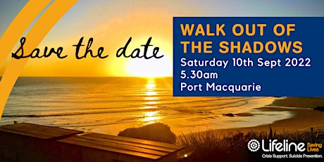 Out of the Shadows Walk  2022 World Suicide Prevention Day