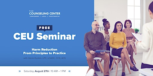 Free CEU Seminar at The Counseling Center at Duluth