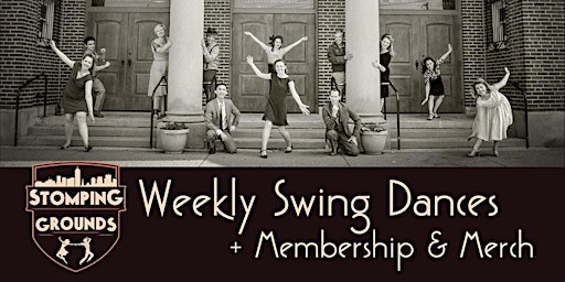 September Weekly Swing Dances + Membership & Merch