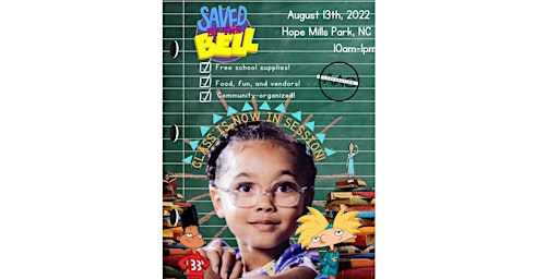 Saved By The Bell Back To School Bash