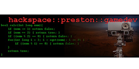 Preston Hackspace Game Development Group. primary image