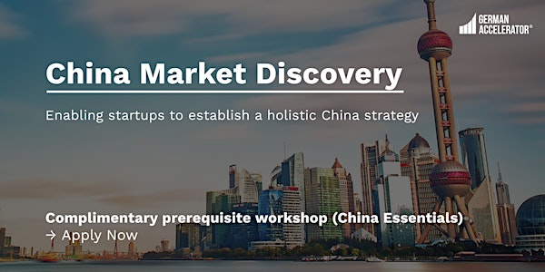 China Market Discovery - Complimentary Prerequisite Workshop