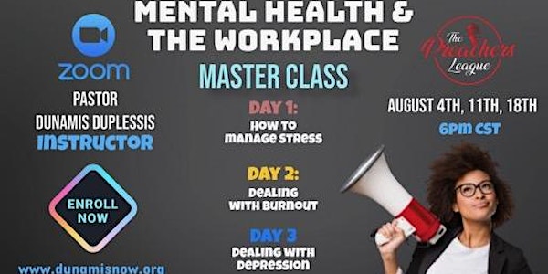 Mental Health & The Workplace