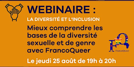 Comprendre les bases de la diversité sexuelle et de genre avec FrancoQueer