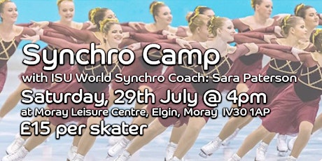 Synchro Camp with Sara Paterson primary image