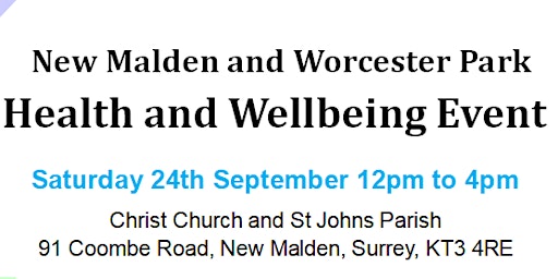 Health and Wellbeing Pop up Event