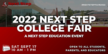 Next Step Education's 2022 College Fair