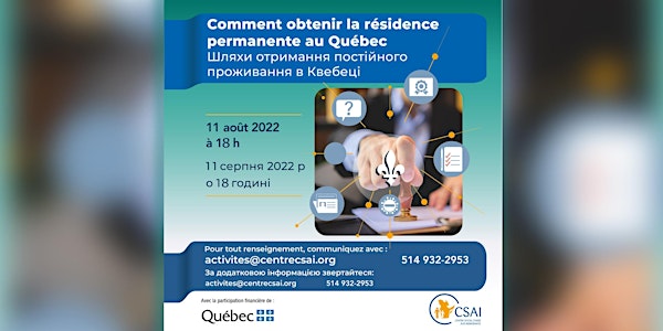 Comment obtenir la résidence permanente au Québec