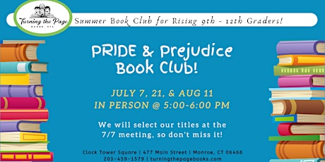 Pride & Prejudice - A Summer Club for YA Kids (#3)