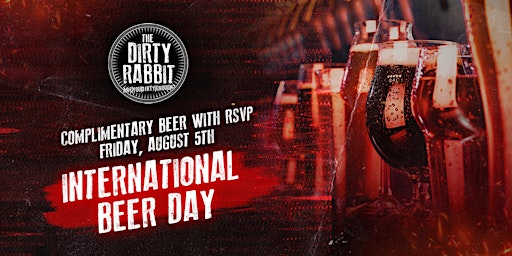 FREE BEER  @ THE DIRTY RABBIT primary image