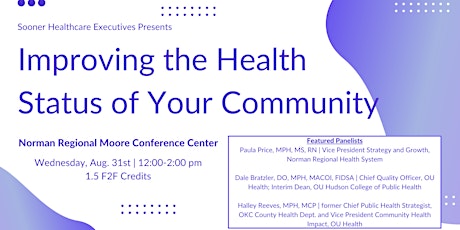 Lunch and Learn: Improving the Health Status of Your Community