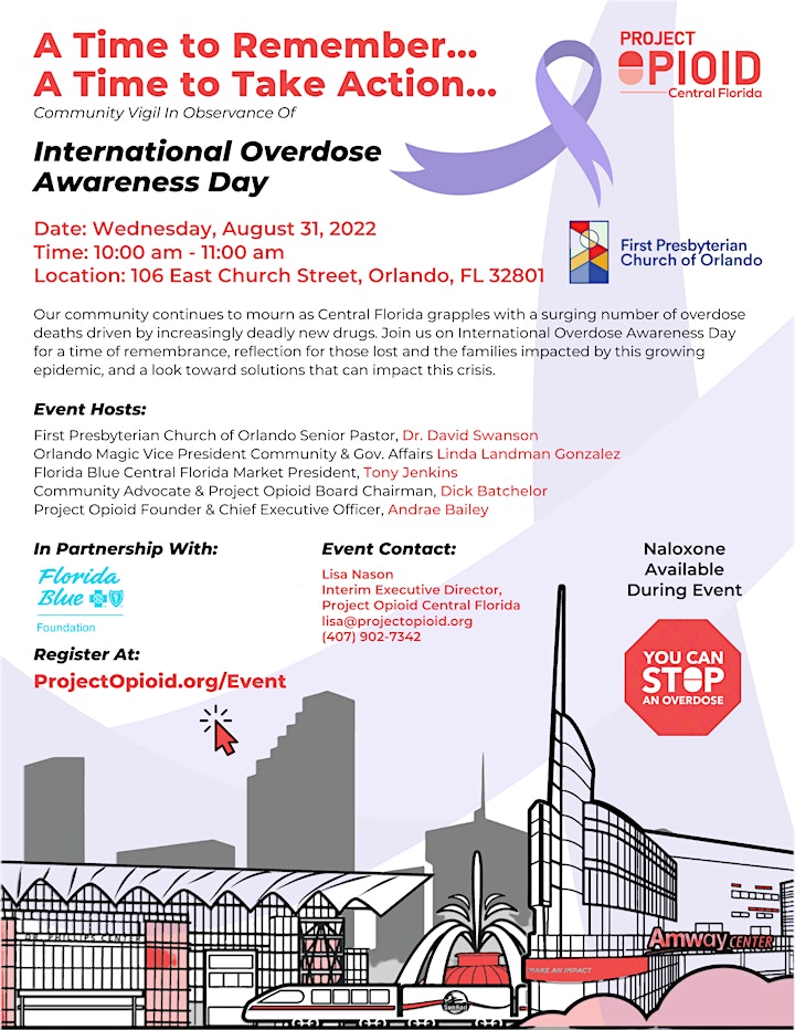 International Overdose Awareness Day Vigil image