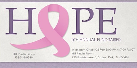 6th Annual HIT Results Fitness Train the Trainer Benefitting Hope Chest