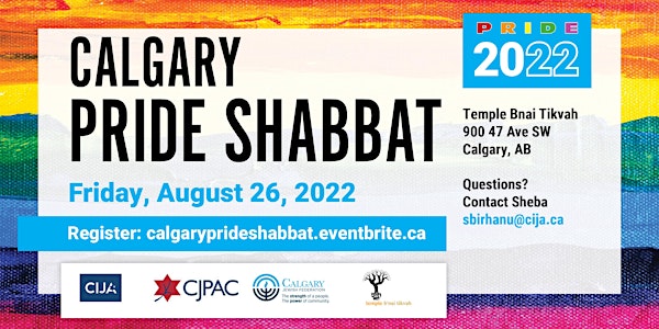 Calgary Pride Shabbat