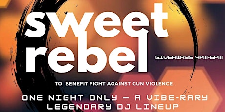 Sweet Rebel - a ONE NIGHT ONLY fundraiser at GITANO  on Governors Island