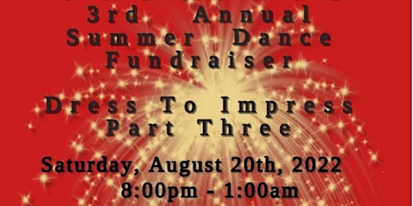 3rd Annual Summer Dance Fundraiser